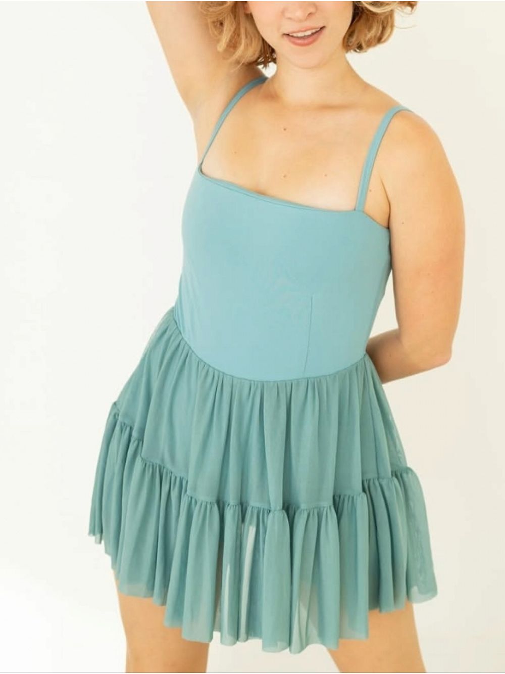 XL • Blogilates • Ballerina Pilates Active Dress With Romper & Pockets